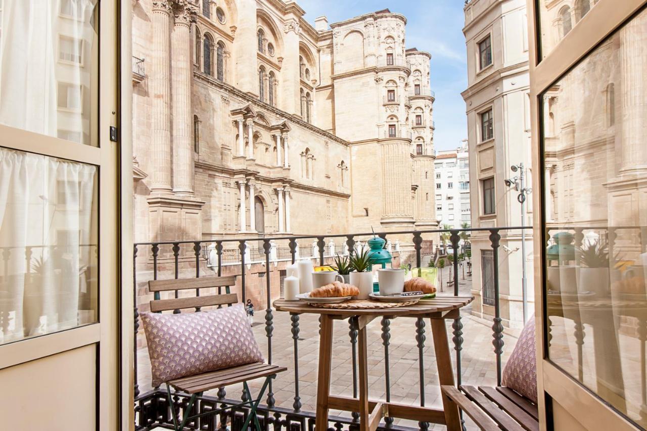 Malaga Center Flat Cathedral Lejlighed Eksteriør billede